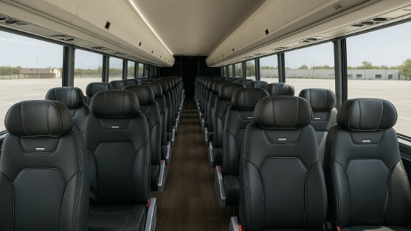 15 passenger minibus interior