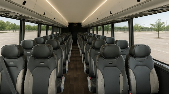 35 passenger minibus interior