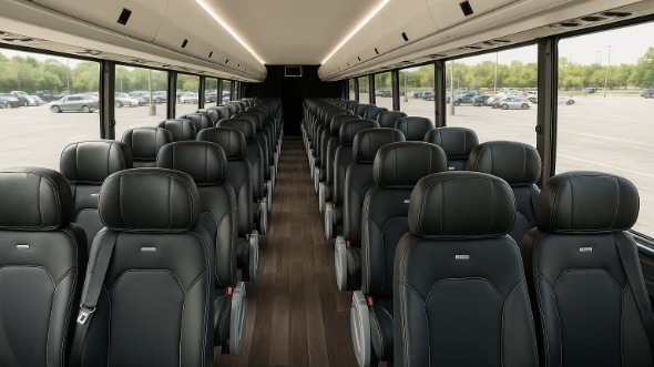 belleville 15 passenger minibus inside
