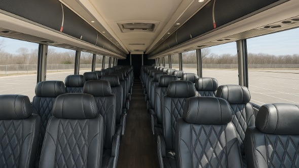 belleville 50 passenger charter bus rental