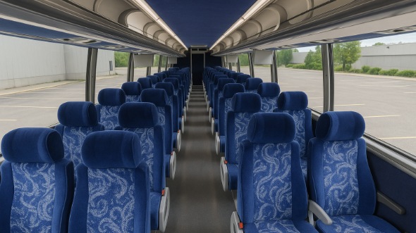 belleville 55 passenger charter bus rental