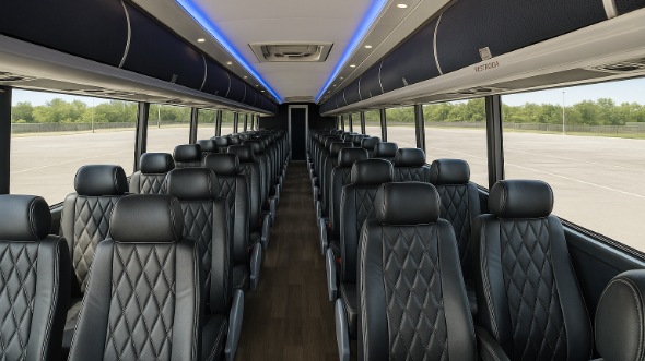 belleville 56 passenger charter bus