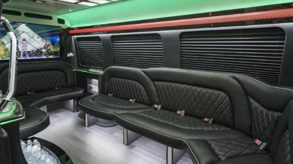 belleville sprinter limo rental inside