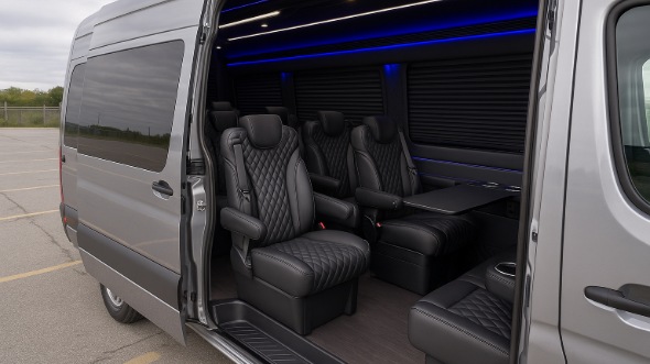 belleville sprinter van with driver rental